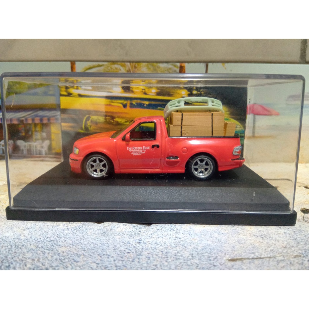 Hot wheels F-150 lightning The racers Edge Brian custom (pneus de ...
