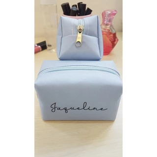 10un Necessaire Personalizada Azul Serenity. Box P