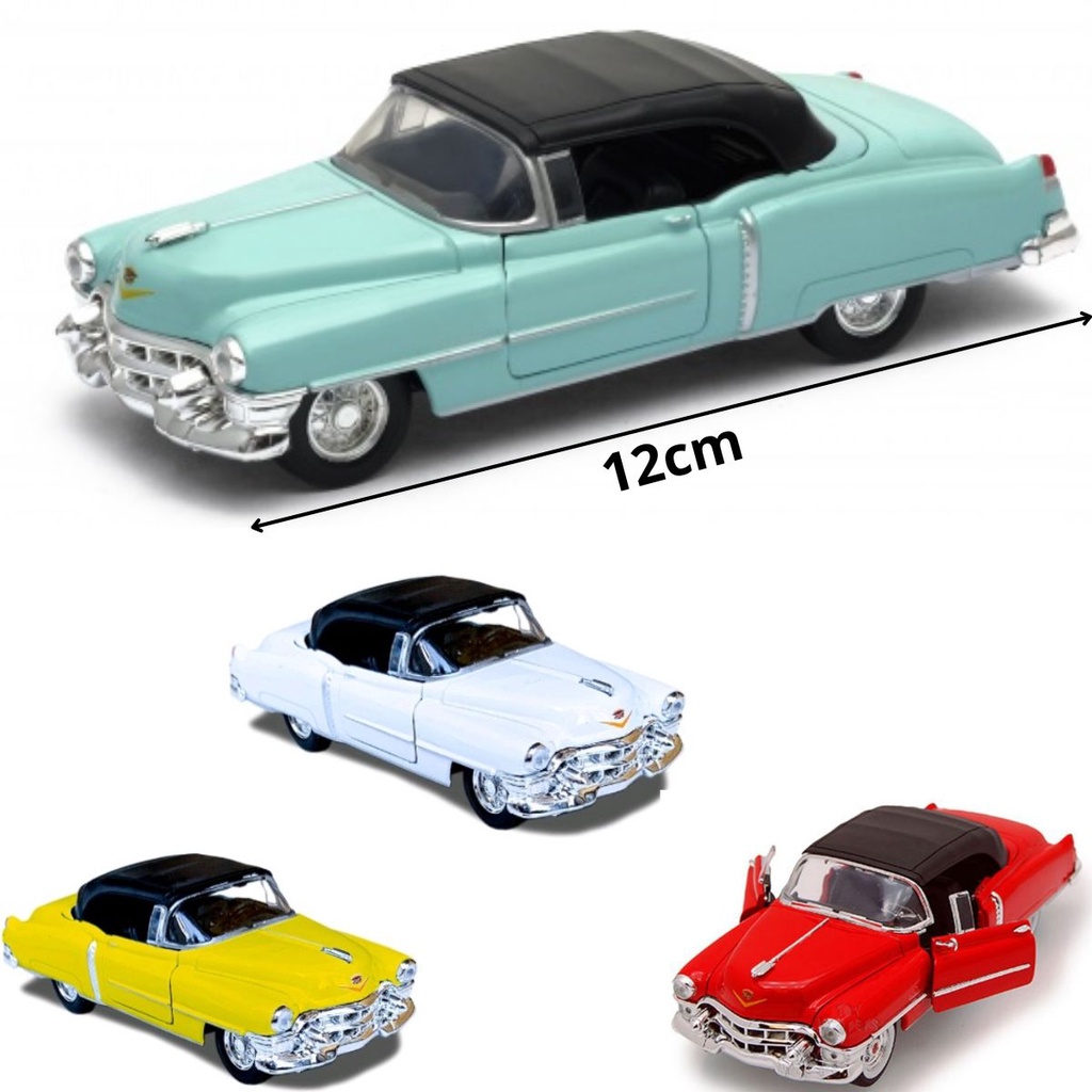 Miniatura Carrinho de Coleção Cadillac Eldorado Antigo Ano 1953 de