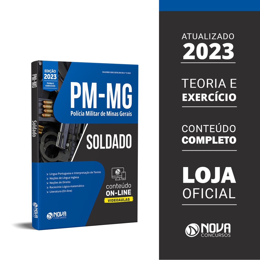 Apostila PM-MG 2023 - Soldado