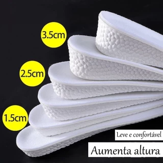 Palmilha Ortopédica Aumento Altura Confortável Textura Pipoca Bosst Ergonômico