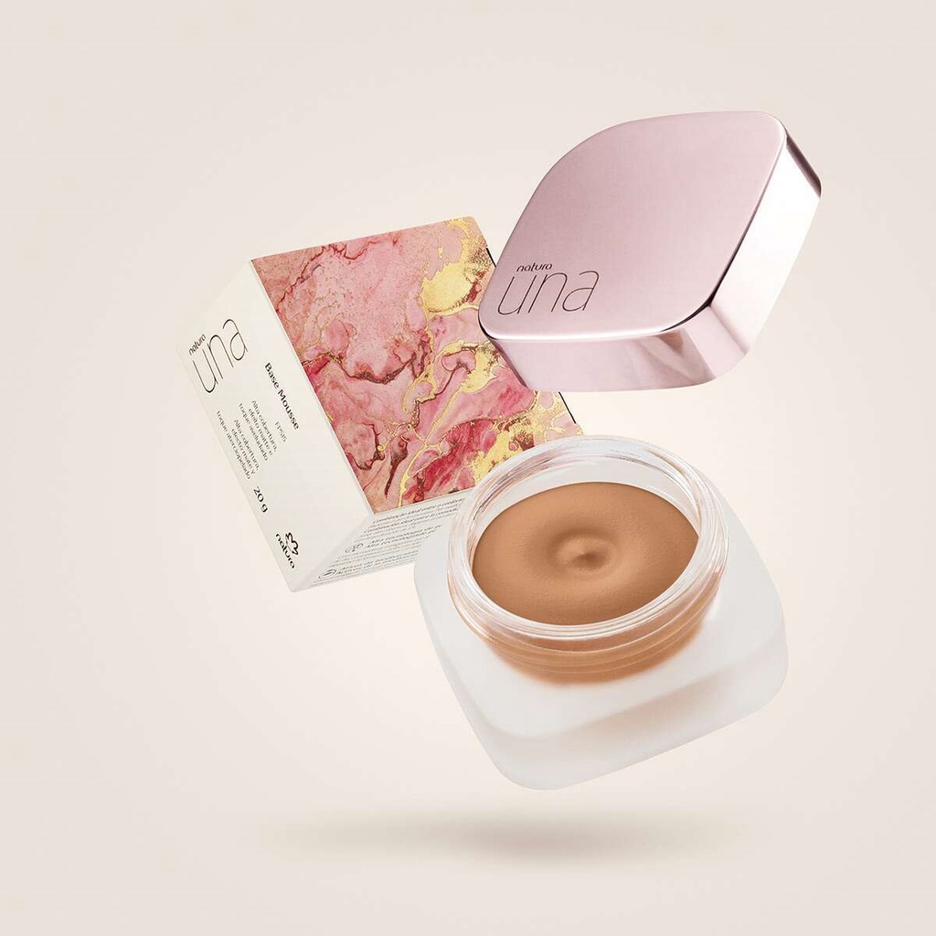 Base Mousse FPS 15 Natura Una - 20g | Shopee Brasil