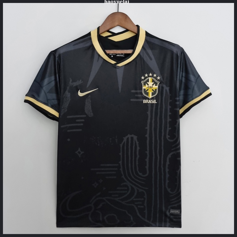 Camisa De Time Tailandesa Preta BX 2022 KJOB Especial De Futebol Jersey