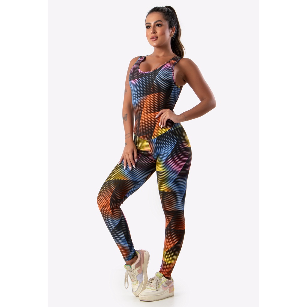 macacao feminino fitness em Promoção na Shopee Brasil 2024