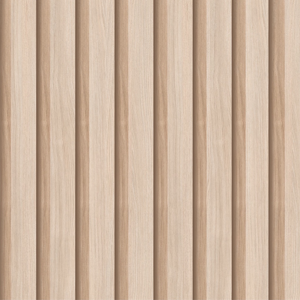 Papel de Parede Ripado Madeira 3d Várias Cores 10m x 57cm