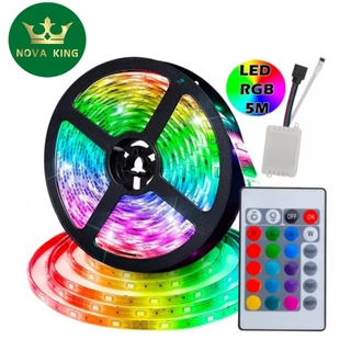 5/10 Metros Fita Led 2835 Rgb Profissional 300 Smd 12v Ip60 Sem/Com Fonte 5 Metros