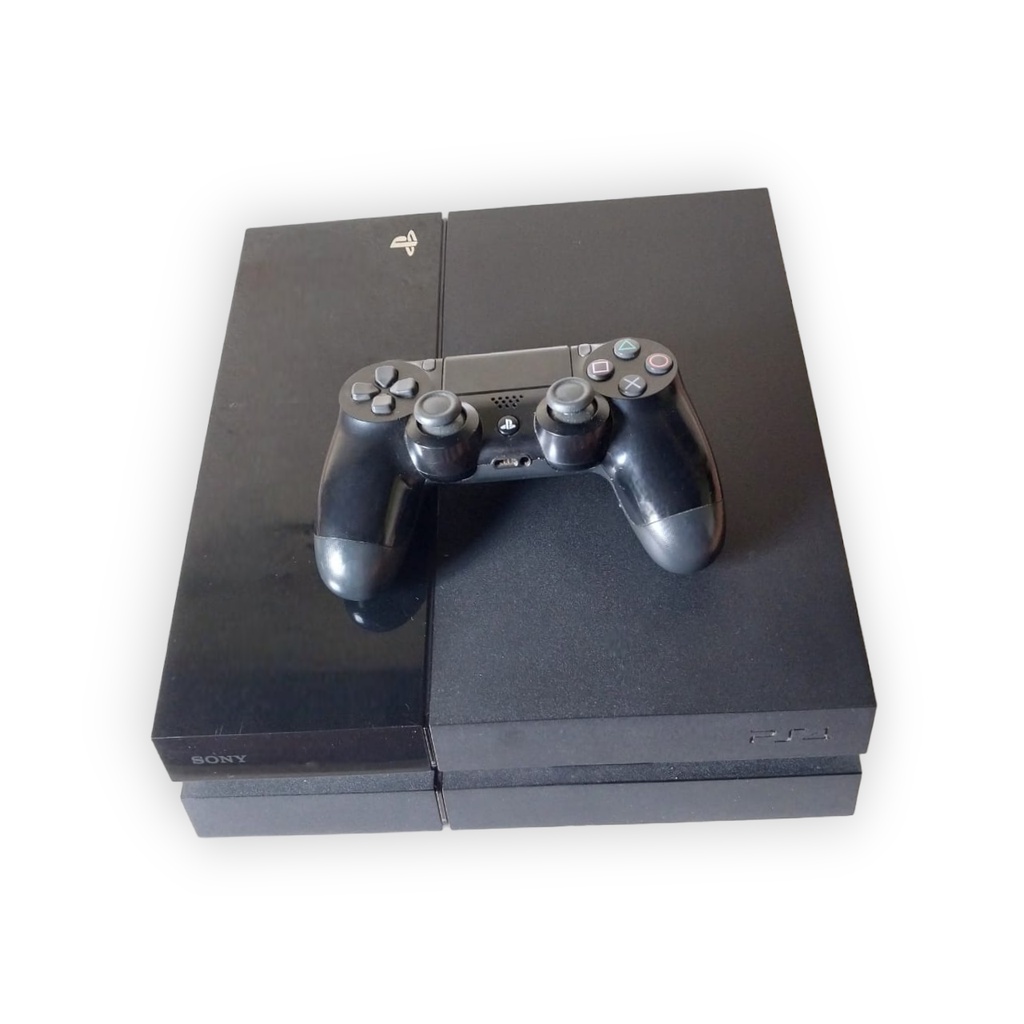 Playstation 4 Ps4 Fat 1 Controle Original + Jogo Grátis - Desconto