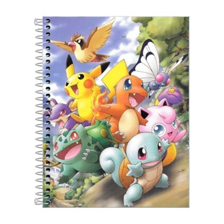 Caderno de Desenho Personalizado 96 Fls Pokemon Go