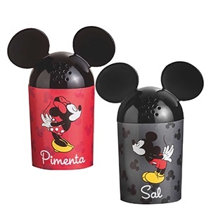 Pote porta temperos Minnie ou Mickey