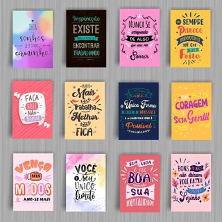 PLACA / QUADRO DECORATIVO - FRASES MOTIVACIONAIS / DECORAÇÃO/ DECORAÇÃO MODERNA