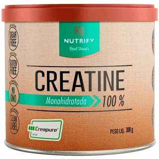 Creatina Creapure Nutrify 300g Creatine 100% Monohidratada