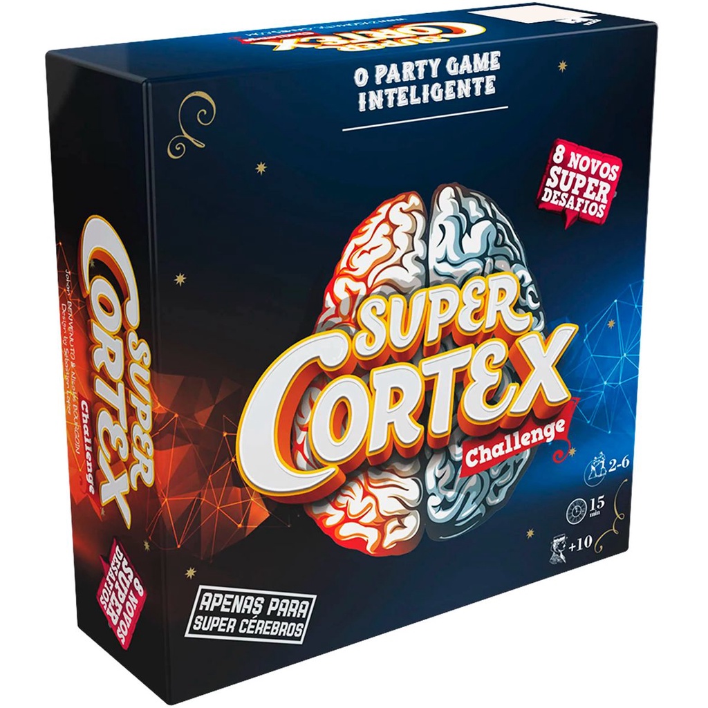 Super Cortex Challenge Jogo De Cartas Galápagos Português | Shopee Brasil