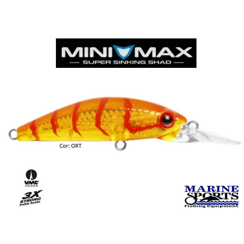 Isca Artificial Minimax 50S Marine Sports Mini Max Escolher Cor