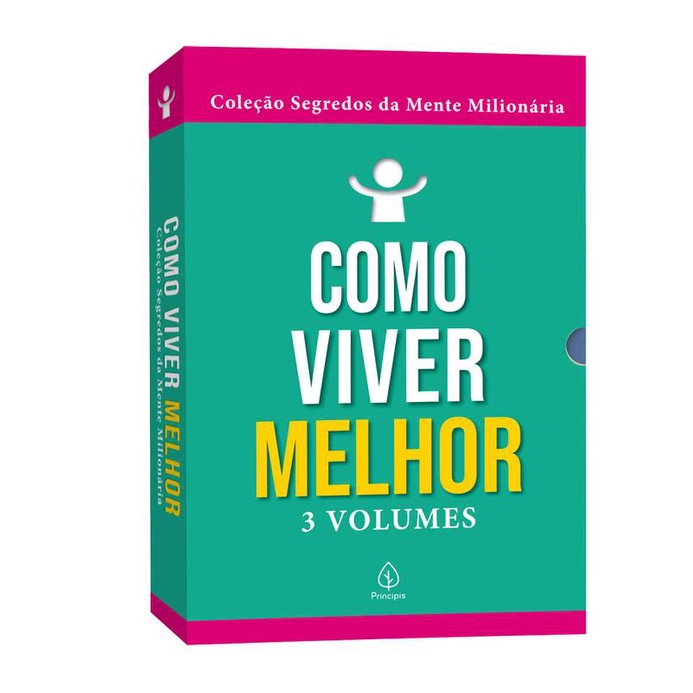 Box Segredos da mente milionária - Como viver melhor - 3 livros