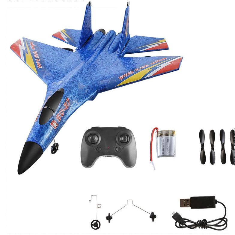 Su 35 Avion Rc Controle Remoto Controlador de Avião Su-35 Caça Modelo Avião  Kids