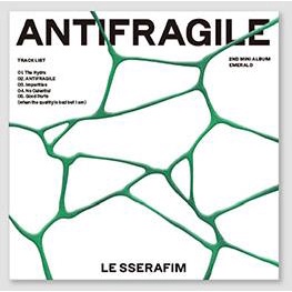 LE SSERAFIM 2nd Mini Album - ANTIFRAGILE (Compact Ver.) | Shopee
