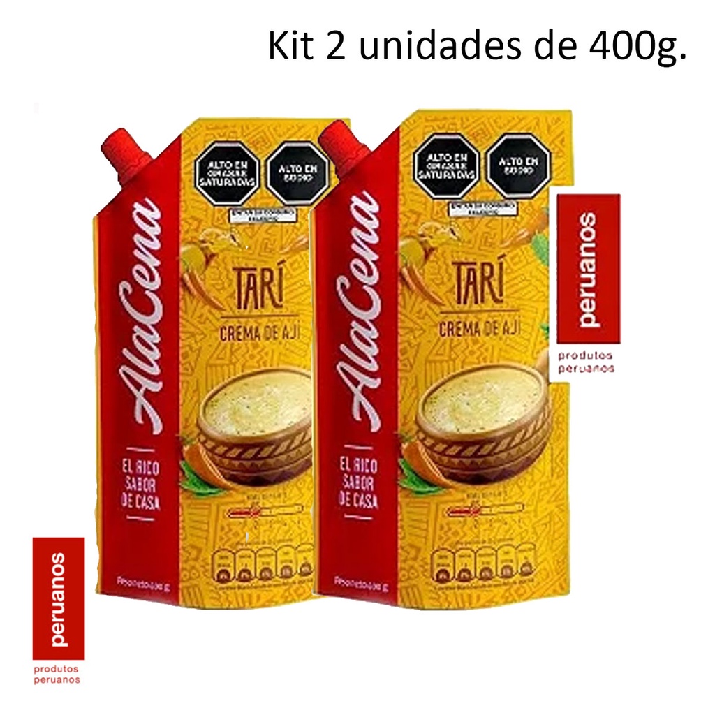 Kit 2 Tari Molho Pimenta Aji Amarillo Produto Importado Peru | Shopee ...