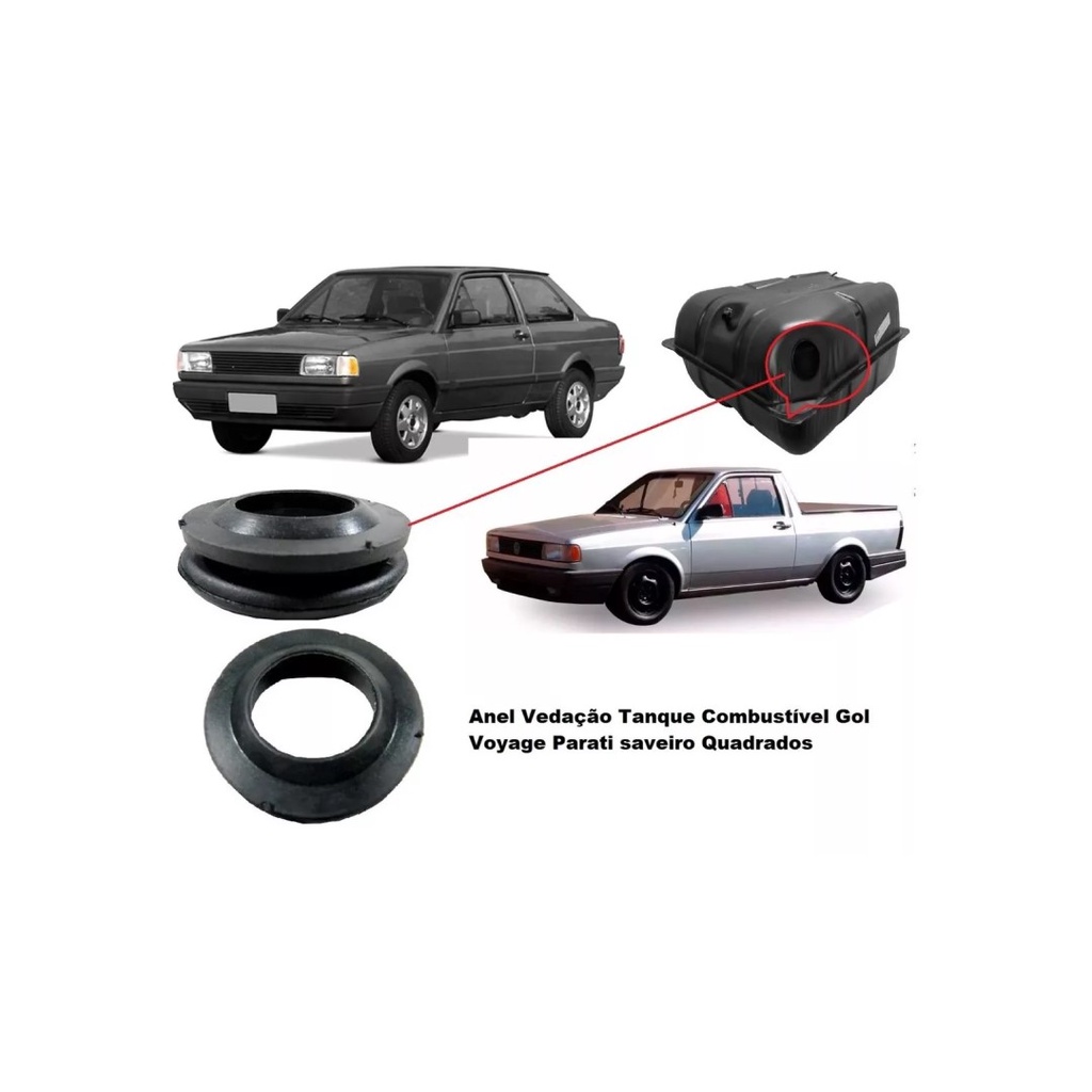 Anel Vedação Tanque Combustível Gol Voyage Parati Quadrados