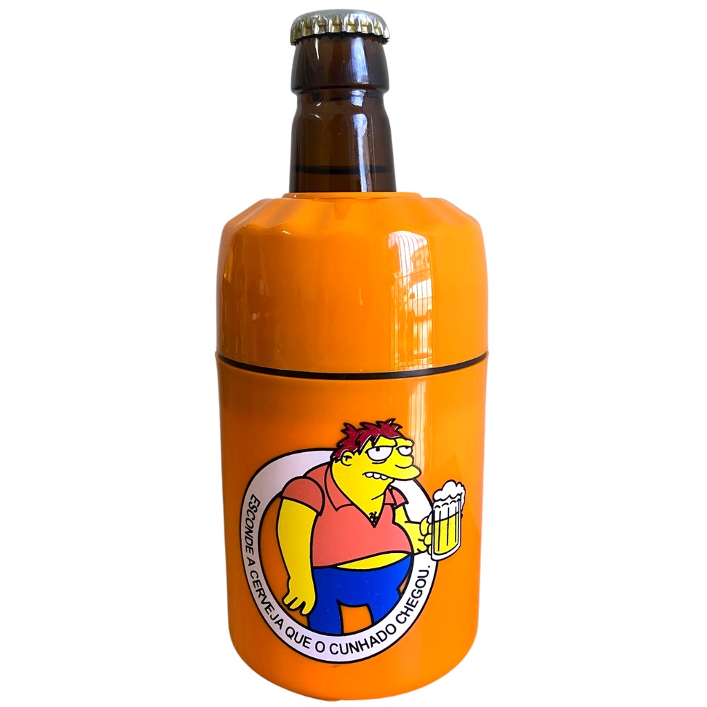 Monte Seu Kit Suporte Cerveja Os Simpsons Personagens 350ml