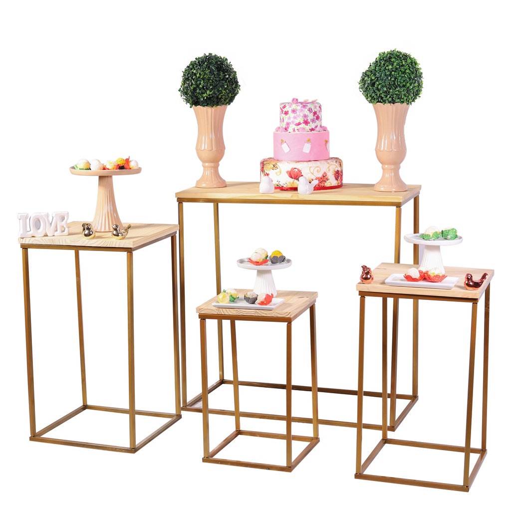 Mesas Cubo Para Decoração De Festas Desmontáveis Kit Pegue Monte ...