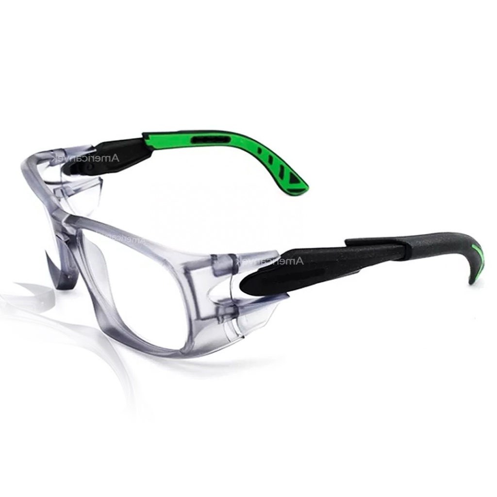 Óculos Segurança Univet 5x9 Ideal Para Lentes Graduadas Linha