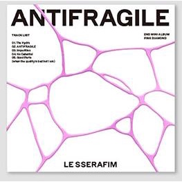 LE SSERAFIM 2nd Mini Album - ANTIFRAGILE (Compact Ver.) | Shopee