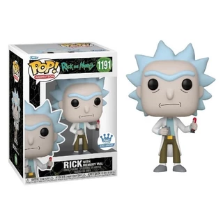 FUNKO POP RICK MORTY RICK W/MEMORY VIAL *EX* 1191 NOVO ORIGINAL