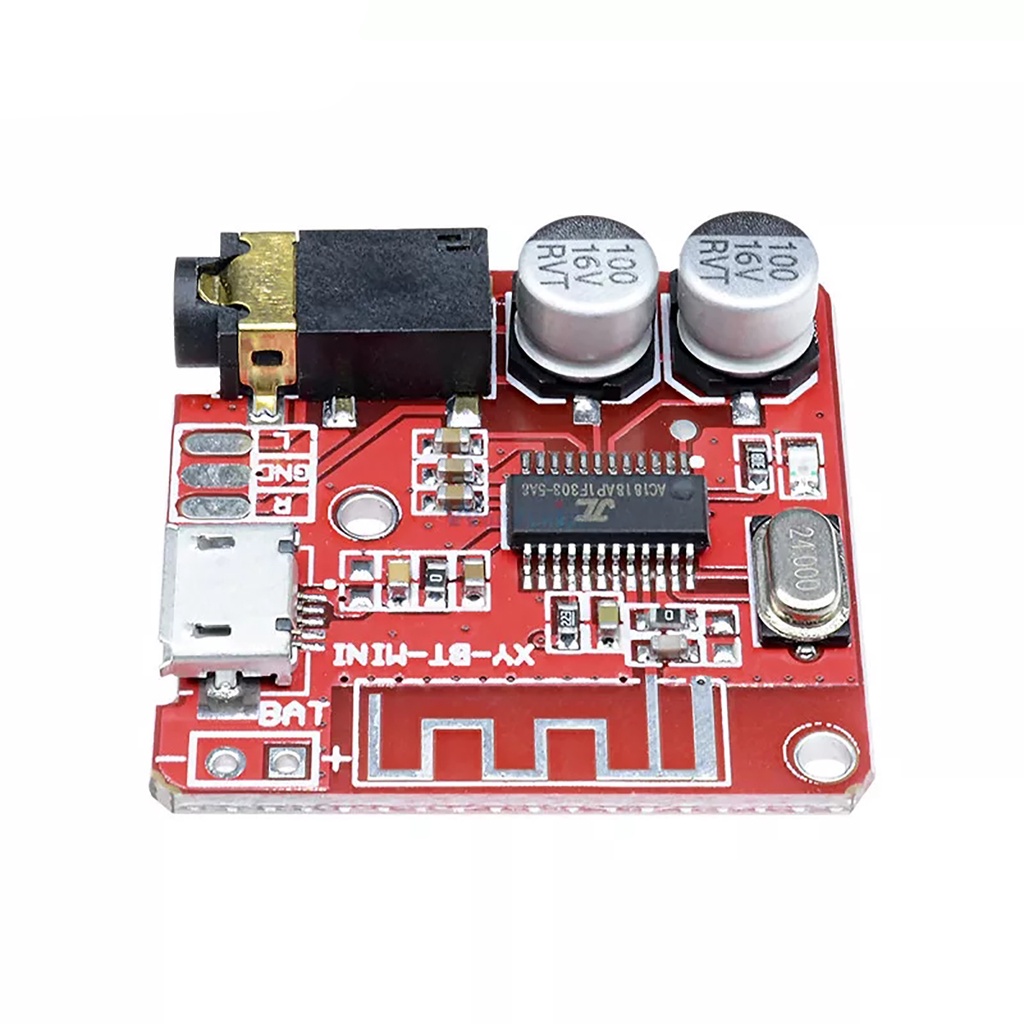 Placa Módulo Bluetooth Receptor 4.1 Bluetooth 4.1 P2 Audio