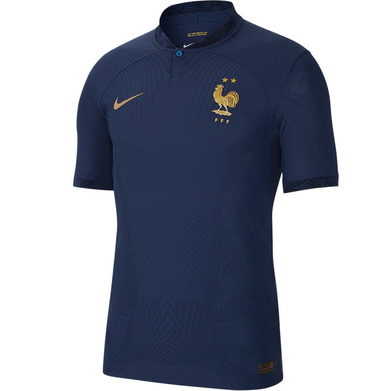 Camisa Da França Azul Copa do Mundo 2022 Tailandesa - Edição Limitada