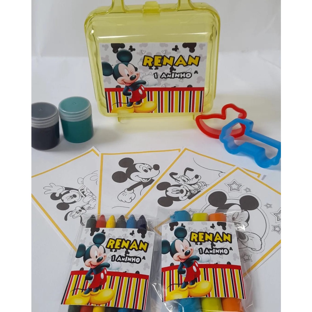 LEMBRANCINHA TURMA DO MICKEY - 1 KIT COMPLETO | Shopee Brasil