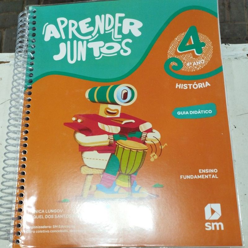 Aprender Juntos História 4 ano livro do professor novo | Shopee Brasil