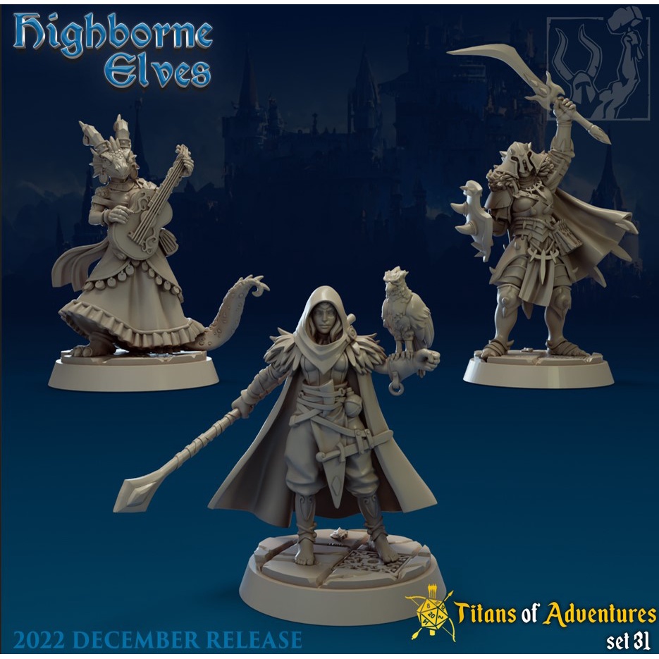 Miniatura para RPG – Titans of Adventures – Set 31