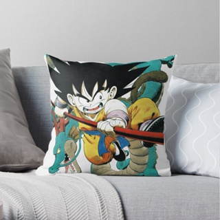 Almofada Quadrada Nerd - Goku Criança Dragon Ball 45x45 cm