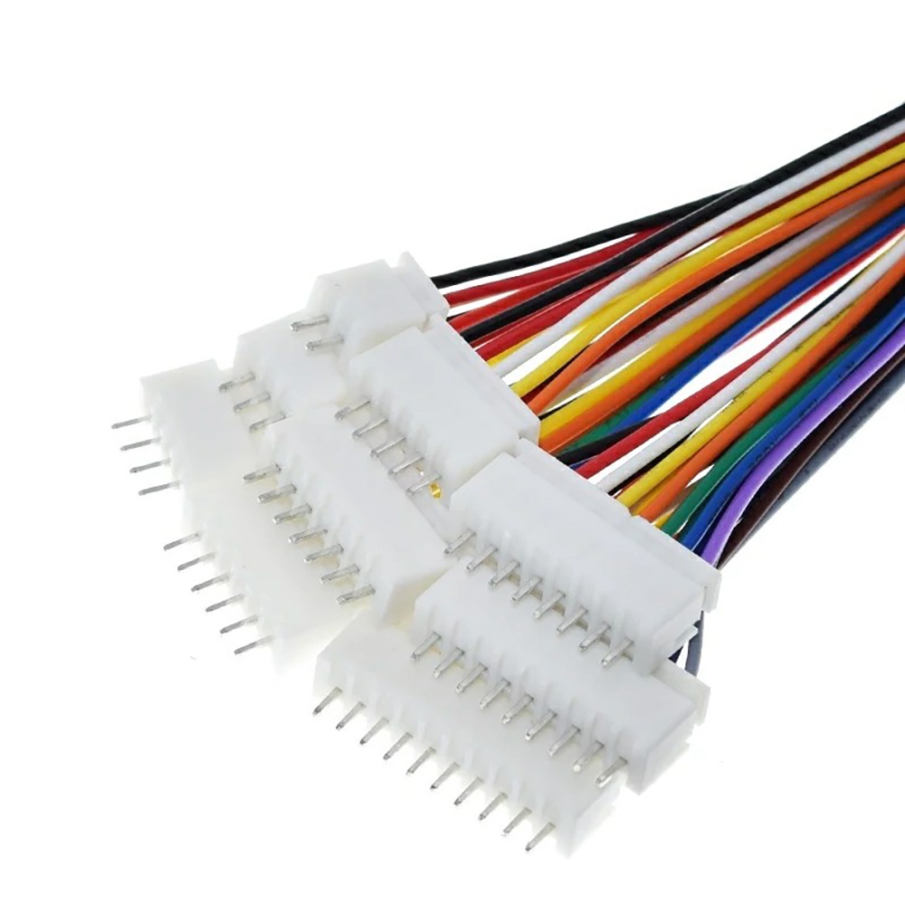 Conector Jst Xh 2.54mm 3Vias Macho Fêmea Com Cabo 20Cm