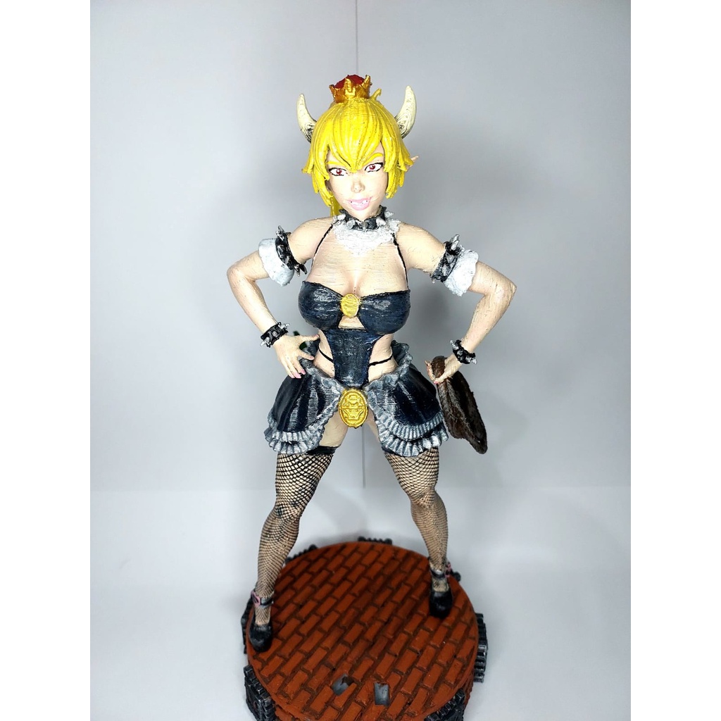 Action Figure - Bowsette - Impressão 3D