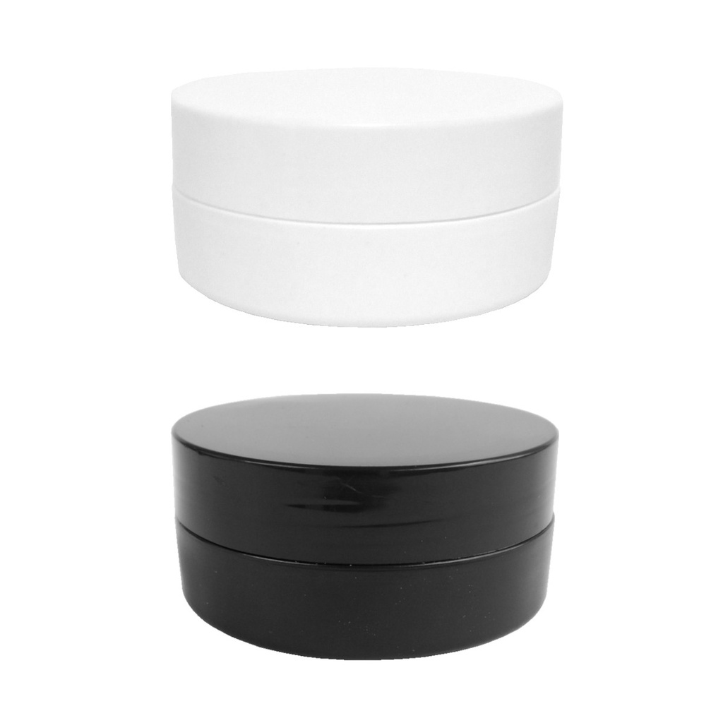 25 Pote Plástico 150G Vazio Ideal Para Pomada, Creme, Máscara - PEAD