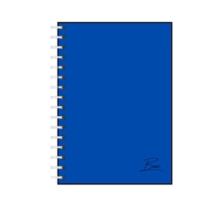 Caderno Universitário, capa dura A4, Miolo de gramatura 75g/m² (Capa dura Fosco - Wire-o) 120 Folhas