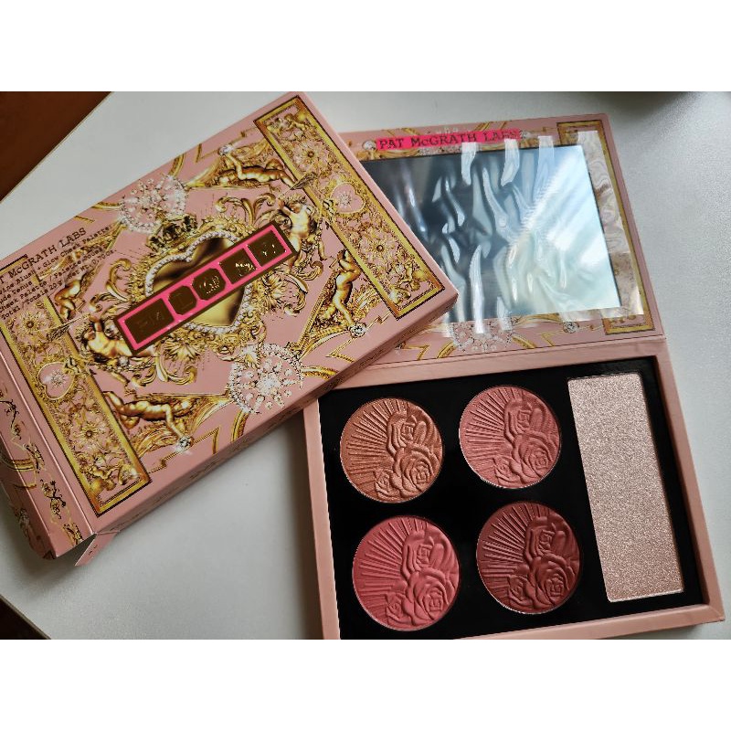 Pat Mcgrath Divine Blush Glow Cheek Palette In Nude Venus Shopee Brasil