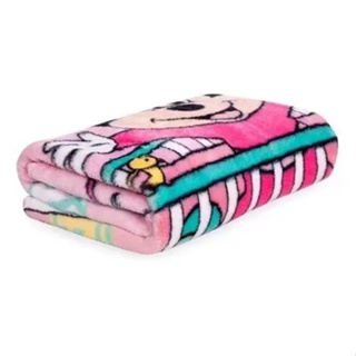 Cobertor Jolitex Infantil Raschel Plus - Mickey E Minnie