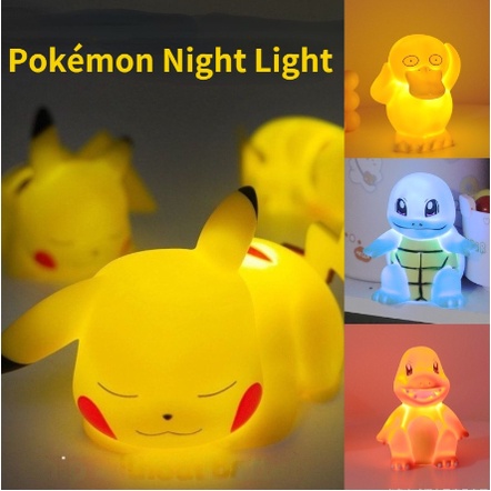 Lâmpada Noturna Animada Pikachu - Pokémon