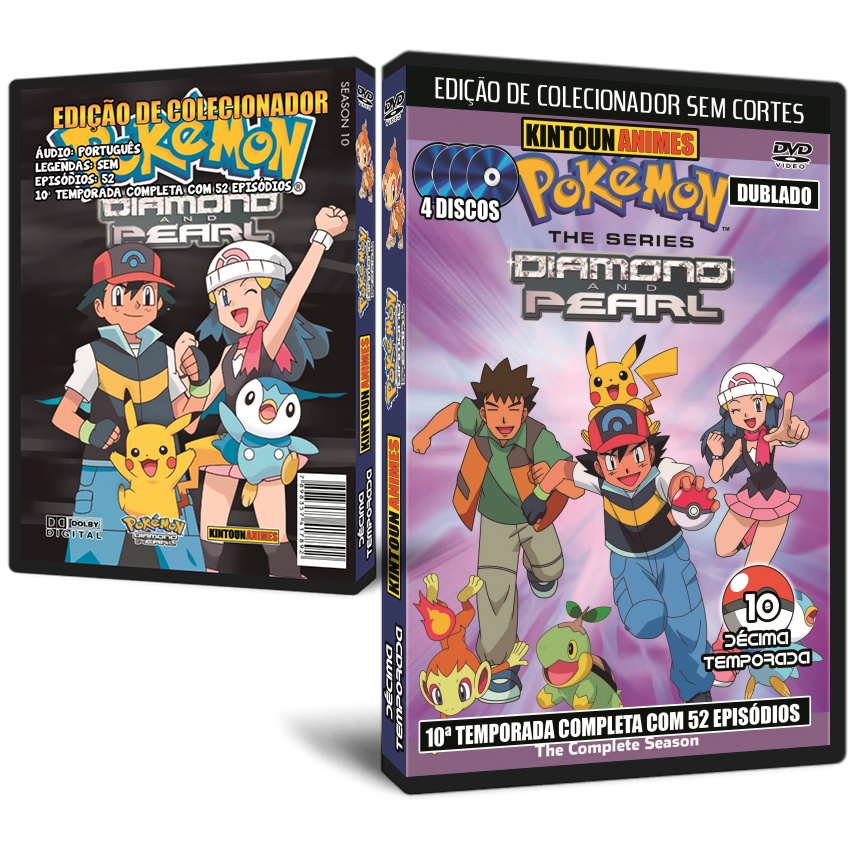 Pokémon 6ª Temporada Completa E Dublada Em Dvd