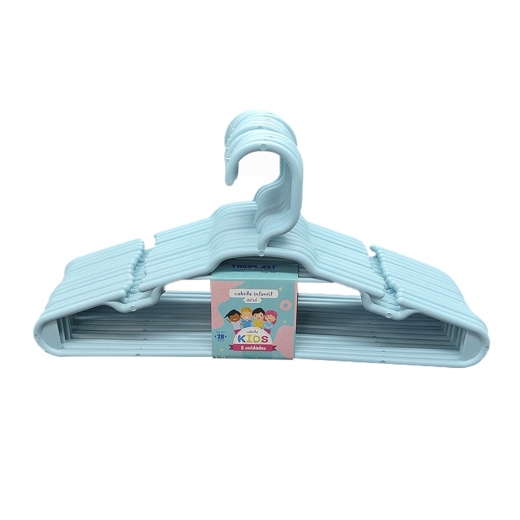 Kit 30 Cabides infantil Acrilico transparente Reforçado organizador para  guarda roupa de bebe