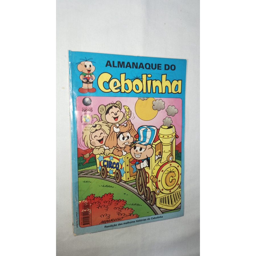 Gibi Almanaque Do Cebolinha N Editora Globo Shopee