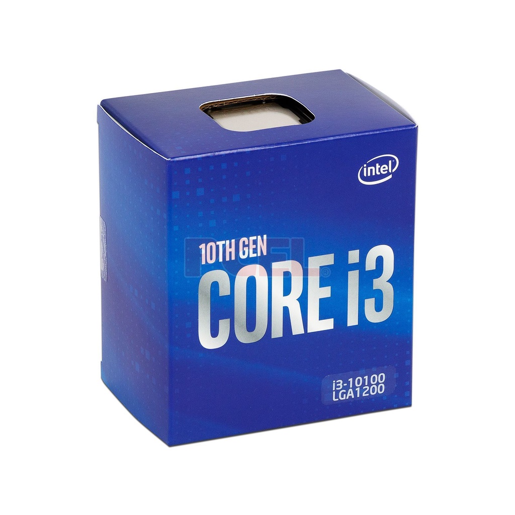 PROCESSADOR INTEL CORE I3-10100F LGA 1200 3.6GHZ 6MB 10 GERAÇÃO