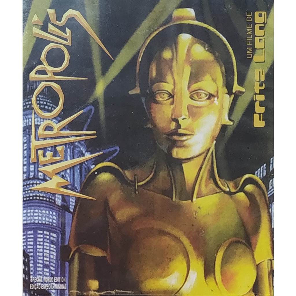 Metropolis (blu-ray) Fritz Lang | Shopee Brasil