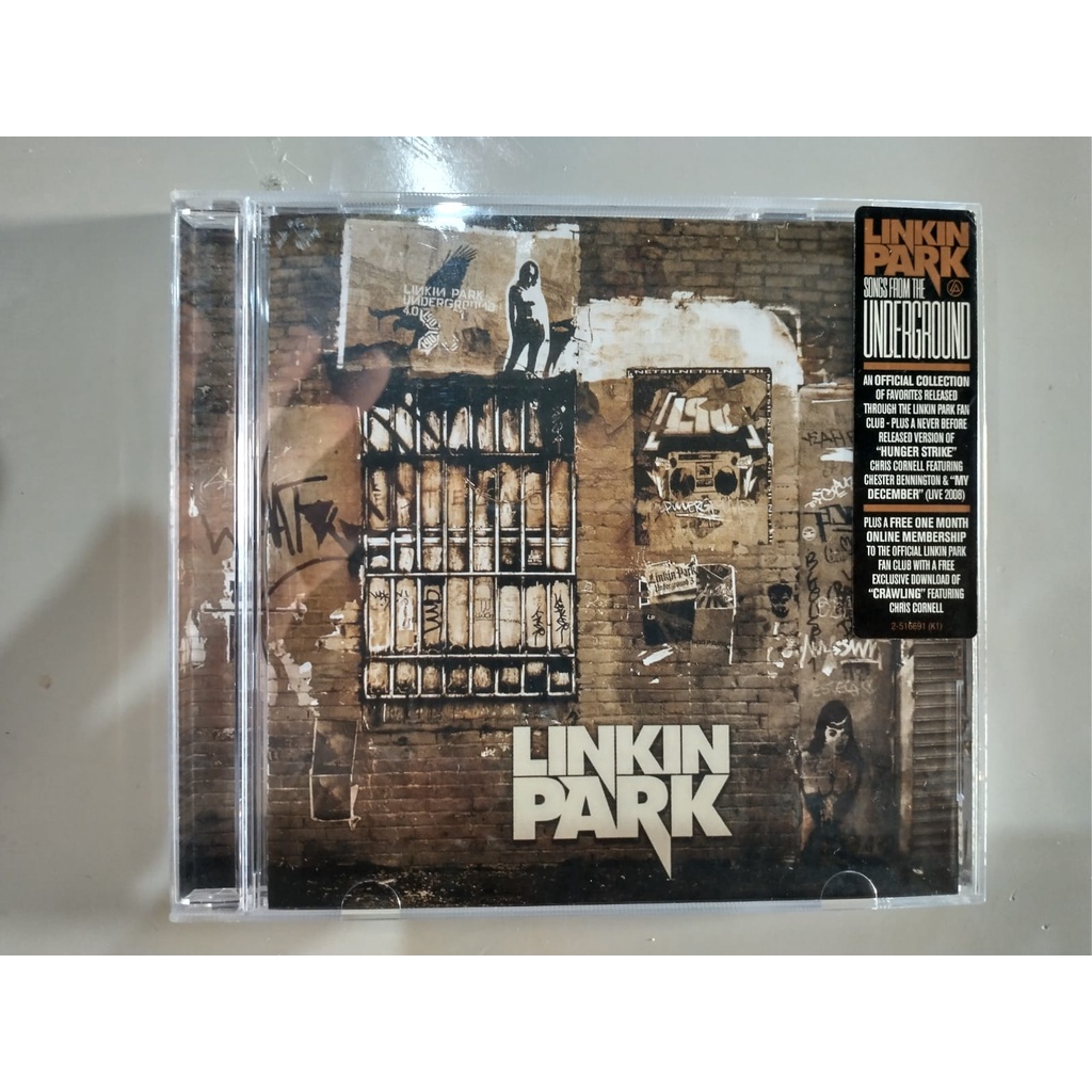 Linkin park songs from the underground cd shopee brasil