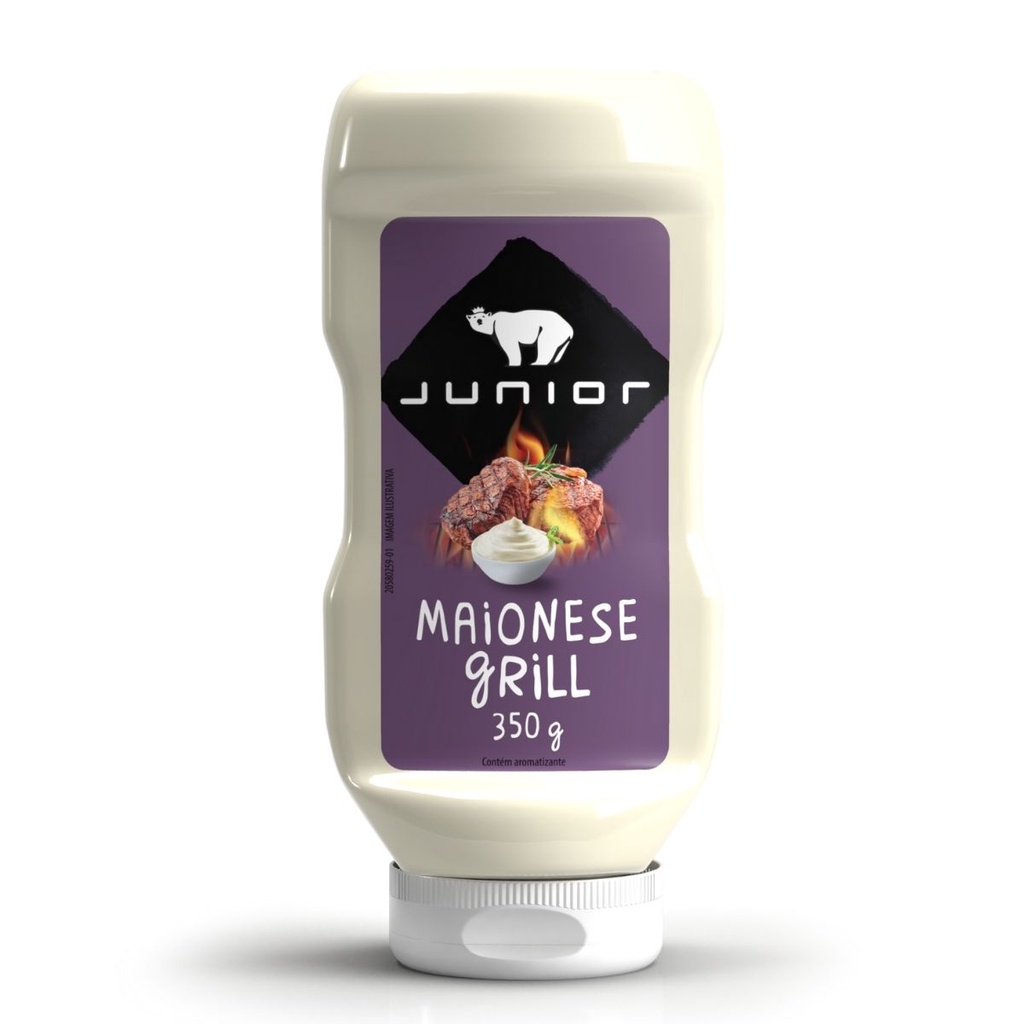 COMBO CAIXA FECHADA MAIONESE GRILL 350G COM 12 UNIDADES