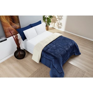 Coberdrom Edredom Cobertor Pele De Carneiro Casal Queen Sherpa manta Everest Bia Enxovais Envio Imediato lindas cores