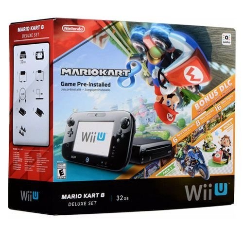 Consola Nintendo Wii U 32GB (Preta) + Mario Kart 8 (Pré-Instalado) -  Consola - Compra na