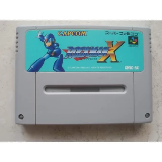 Jogo Rockman X / Megaman X ORIGINAL REPRO SNES Super Famicom fita cartucho